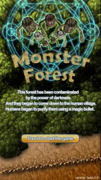 Monster Forest -Finger Defense Screen Shot 0