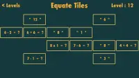 Equate - Tile Matching Math Game Screen Shot 2