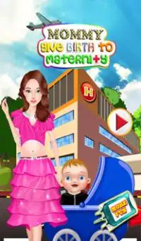 Lahir bersalin bayi game Screen Shot 0