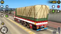 Carico camion indiano guida 3d Screen Shot 17