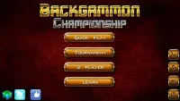 Backgammon Championship Screen Shot 12