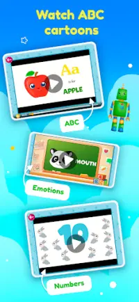 Binky ABC games for kids 3-6 Screen Shot 3