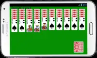 Spider Solitaire Screen Shot 1