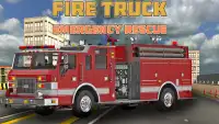 Fire Truck Emergency Rescue Screen Shot 0