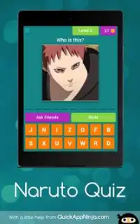 Naruto Quiz Screen Shot 17