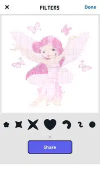 Fairy Coloring By Number-Pixel Art Screen Shot 0
