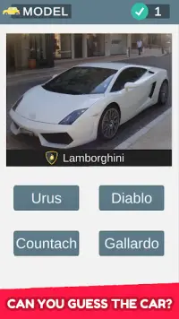 Car Quiz 2021 - Devinez la Voiture ? Screen Shot 4