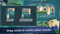 Pokitaire! Poker & Solitaire Beginner Game FREE Screen Shot 1