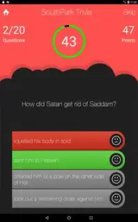 UnOfficial SouthPark Trivia Quiz Fan Game Screen Shot 7