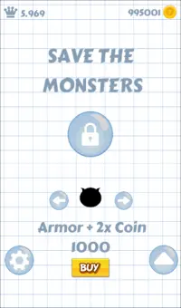 Save the monsters : Try Hard ! Screen Shot 2