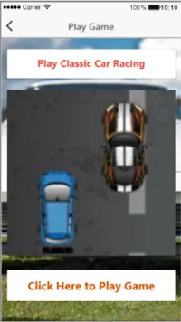 Classic Car Racing Screen Shot 1