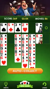 Solitaire-FreeCell-AI-Classic Screen Shot 2