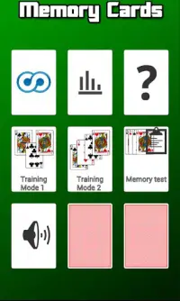 Memory Cards - Memory Trainer Screen Shot 0