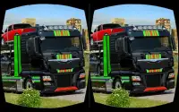 Vr city truck ciężarówka transport samochodowy Screen Shot 0