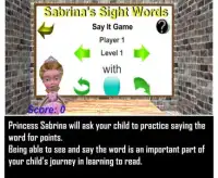 Sabrina's Sight Words Screen Shot 2