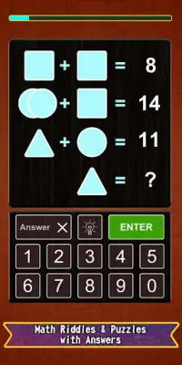 Math Puzzles & Math Riddles for Adults Screen Shot 0