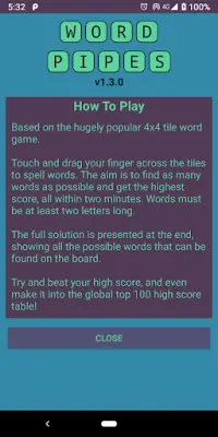 Word Pipes: Pure Word Game Experience Screen Shot 2