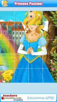 Princess Puzzles Girls Games Screen Shot 4
