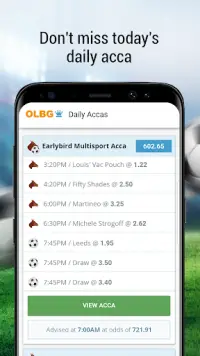 OLBG Sports Betting Tips – Football, Racing & more Screen Shot 0