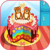 Cooking Games rainbow cake  Girls Games