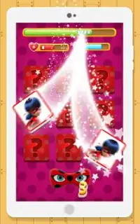 Puzzle Ladybug & Cat Noir Memory Kids Screen Shot 2