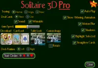 Solitaire 3D Pro Screen Shot 4