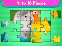Love Birds Jigsaw puzzle :  Paradise for toddler Screen Shot 2
