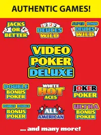 Video Poker Deluxe Screen Shot 6