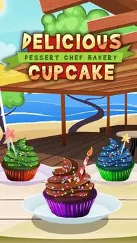 Cupcake Maker Dessert Bakery Screen Shot 0