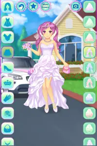 Anime Wedding Dress Up Screen Shot 3