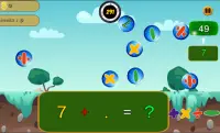 Matemáticas divertidas: juegos de matemáticas Screen Shot 1