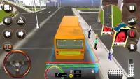Chạy xe Xe buýt Giả lập 2017 Screen Shot 3