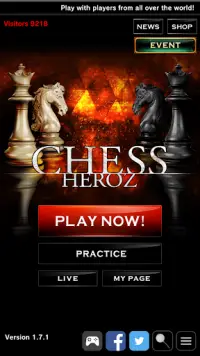 chess game free -CHESS HEROZ Screen Shot 0