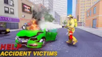 Firefighter Simulator: Fireman Firefighter Games Screen Shot 3