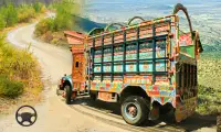 Indian Truck Driving Transport-PK Cargo Truck Game Screen Shot 1