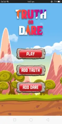 Truth Or Dare - For Kids Teens Couples Party Game Screen Shot 2