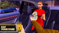 Pro Taxi Driving Sim 2018: Modern Cab Cruiser Game Screen Shot 8