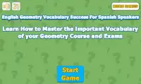 Bilingual Geometry Success Spanish /English Screen Shot 0