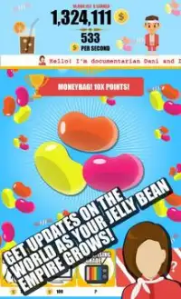 Jelly Bean Shop: Clicker Game Screen Shot 2