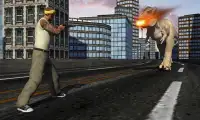 FPS Jurassic World Shooting: Dinosaur City Smasher Screen Shot 3