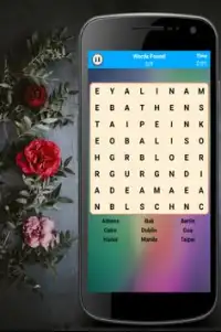 Word Search Game Screen Shot 1