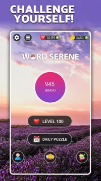 Word Serene - free word puzzle games Screen Shot 1