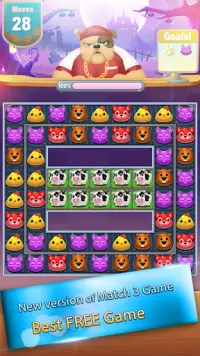 Pet Pop Adventure -  Match 3 Puzzle Game Screen Shot 4