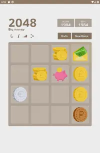 Big money 2048 🤑 Puzzle Game Screen Shot 7