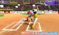 Baseball Battle - flick home run baseball game Screen Shot 0