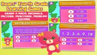 Fourth Grade Games: Learning with the Bears Screen Shot 4