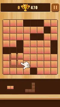 Wood Block Puzzle - New Wooden Block Puzzle Game Screen Shot 2