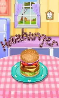 Hamburger Cooking Game Screen Shot 1