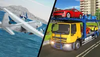 Airplane Pilot Car Transport Sim 2020 Screen Shot 1