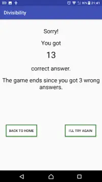 Divisibility Screen Shot 5